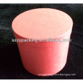 Custom pattern round paper gift box, round shape paper gift box
